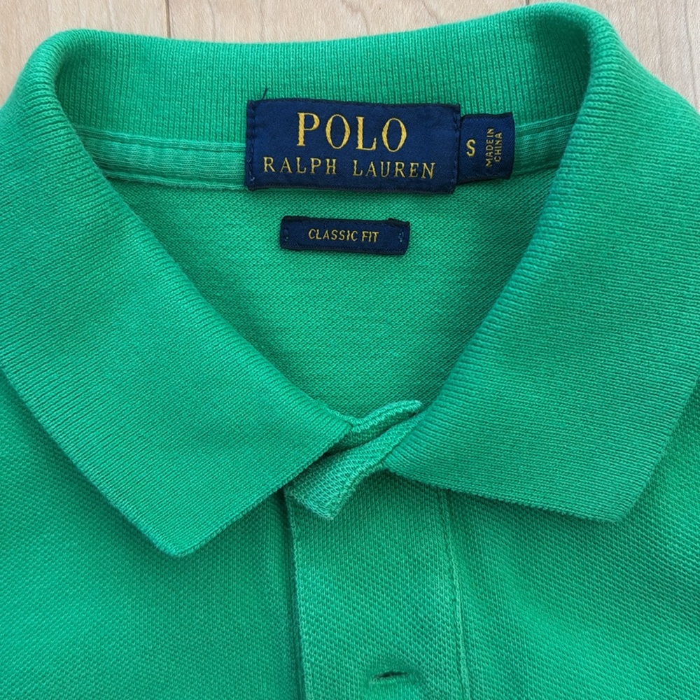 Ralph Lauren Vibrant Kelly Green Polo Shirt 👕